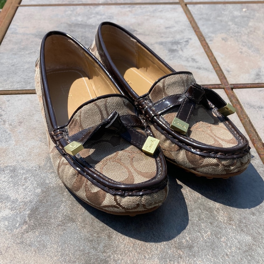 Genuine COACH flats